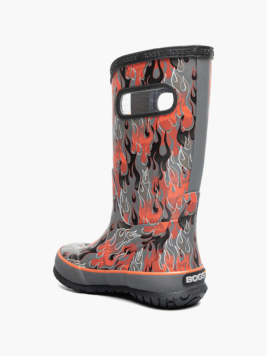 Rainboot Fire Flame | BOGS Kids - Image 3