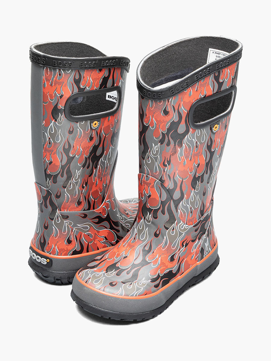 Rainboot Fire Flame | BOGS Kids - Image 4